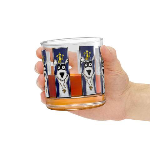 Royal Jester Rocks Glass — 10oz Whiskey Tumbler