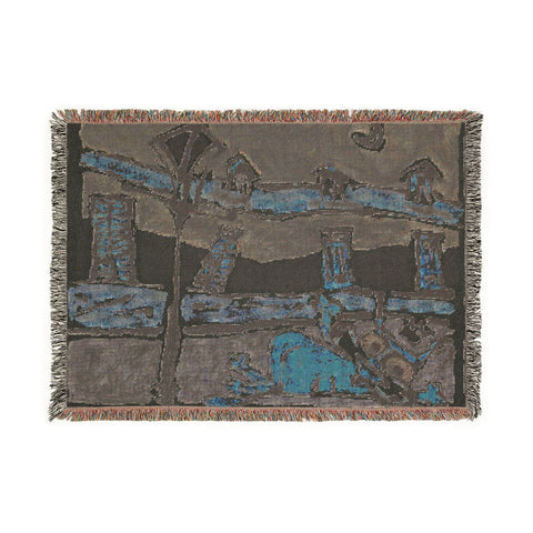 French Quarter Fun Tapestry Blanket