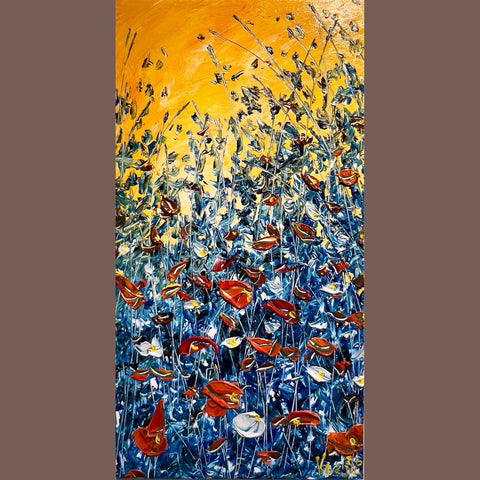 Tangerine Skies 24x46