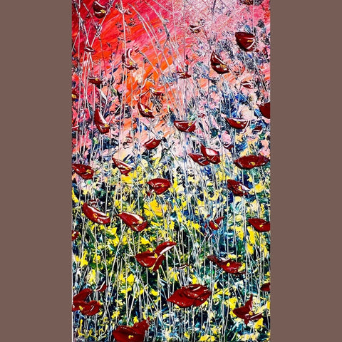 Strawberry Evening 20x40