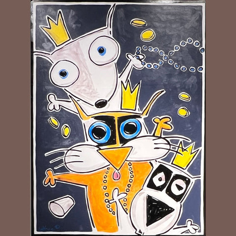 Throws Aplenty 36x48