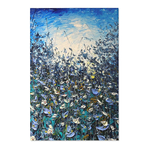 Aqua Aura Floor Art - Kezic Gallery