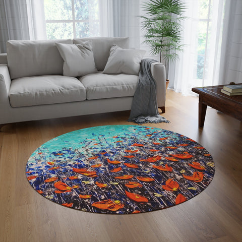 Aurora Borealis Floor Art - Kezic Gallery