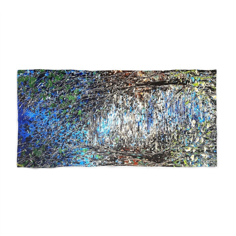 Bayou Blues Beach Towel - Kezic Gallery