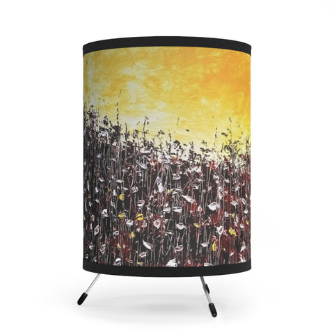 Crimson Sunsets Tripod Lamp - Kezic Gallery