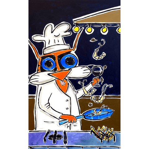 Culinary Cat 30x46 - Kezic Gallery