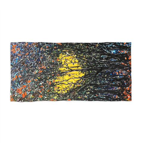 Heart of the Forest Beach Towel - Kezic Gallery
