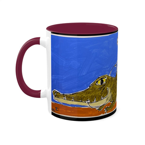 Hi Ho Petunia Mug, 11oz - Kezic Gallery