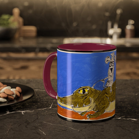 Hi Ho Petunia Mug, 11oz - Kezic Gallery