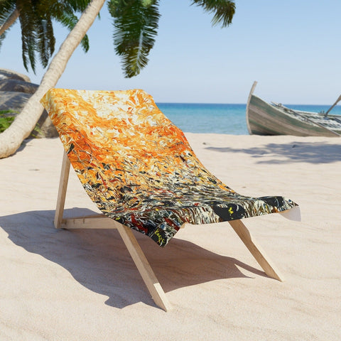 Midday Marmalade Beach Towel - Kezic Gallery