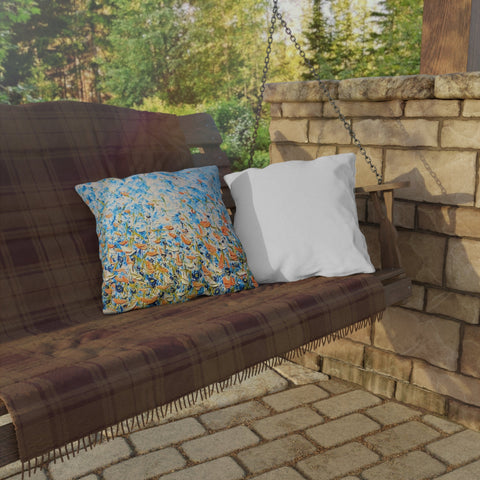 Peach Panache Outdoor Pillows - Kezic Gallery