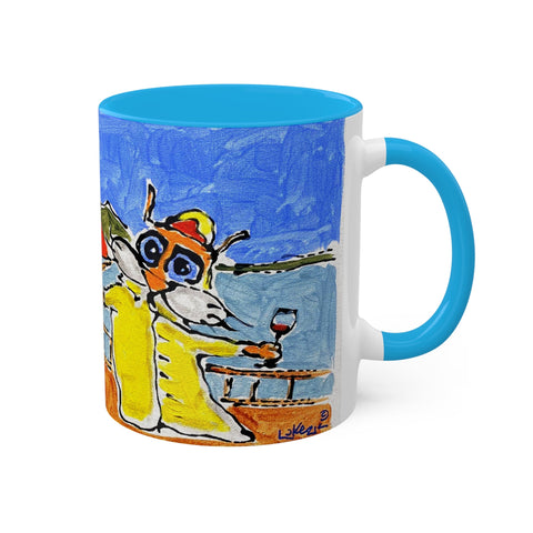 Sailing the World Mug, 11oz - Kezic Gallery