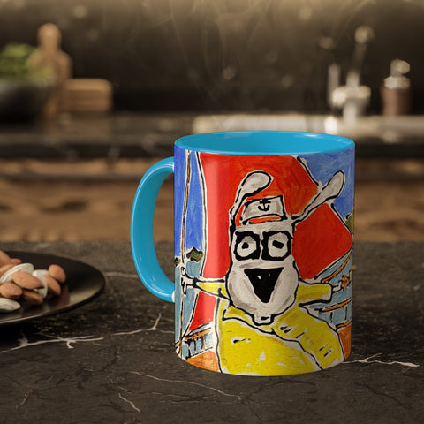 Sailing the World Mug, 11oz - Kezic Gallery