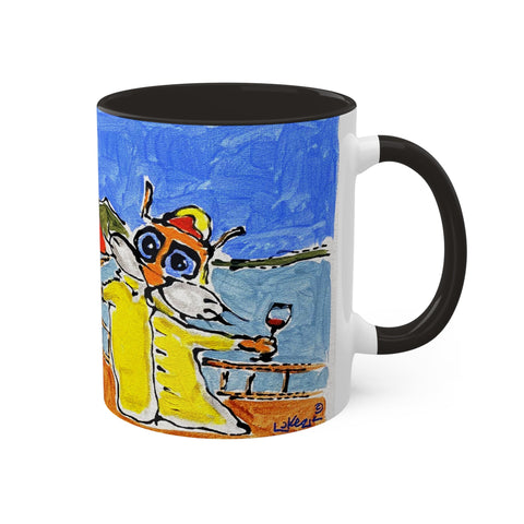 Sailing the World Mug, 11oz - Kezic Gallery