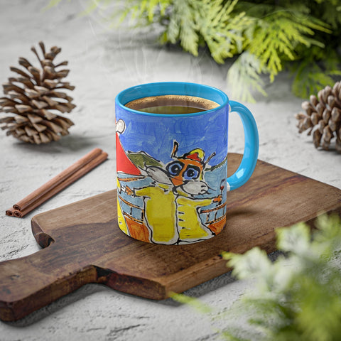 Sailing the World Mug, 11oz - Kezic Gallery