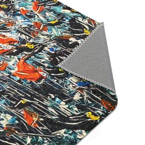 Satsuma Bloom Floor Art - Kezic Gallery