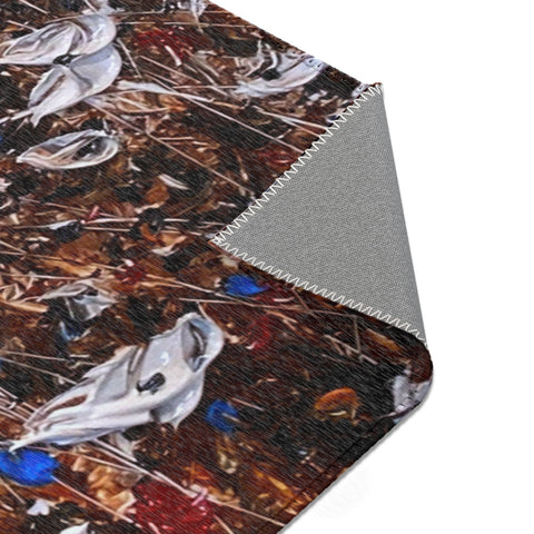 Silent Steppe Floor Art - Kezic Gallery