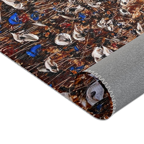 Silent Steppe Floor Art - Kezic Gallery