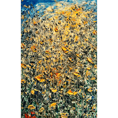 Peach Blossoms 30x46