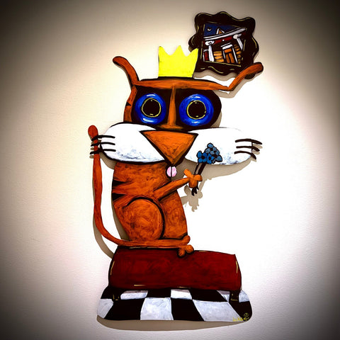 Cat love 29”x48”