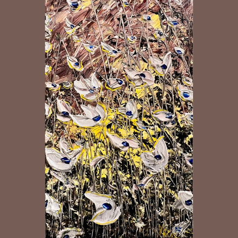 Earthen Bloom IV 16x30