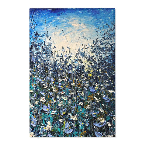 Aqua Aura Floor Art - Kezic Gallery