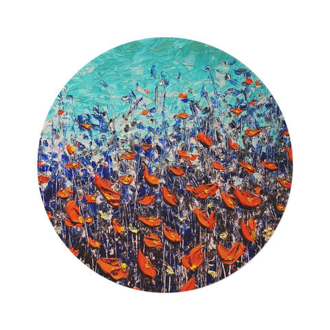 Aurora Borealis Floor Art - Kezic Gallery