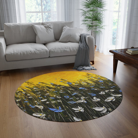 Beachside Sunsets Floor Art - Kezic Gallery