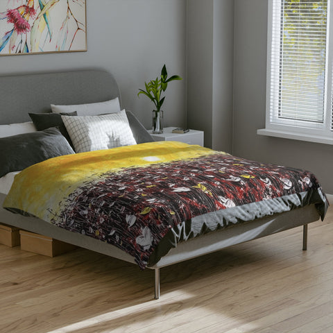 Crimson Sunsets Blanket - Kezic Gallery