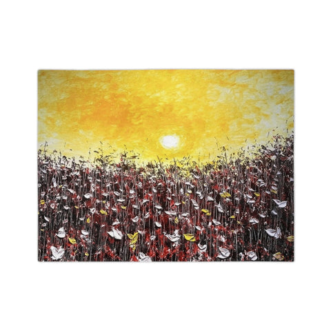 Crimson Sunsets Blanket - Kezic Gallery