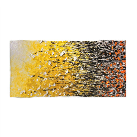 Golden Fall Beach Towel - Kezic Gallery