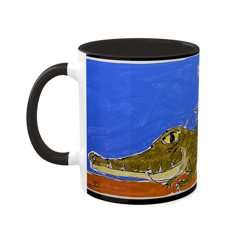 Hi Ho Petunia Mug, 11oz - Kezic Gallery