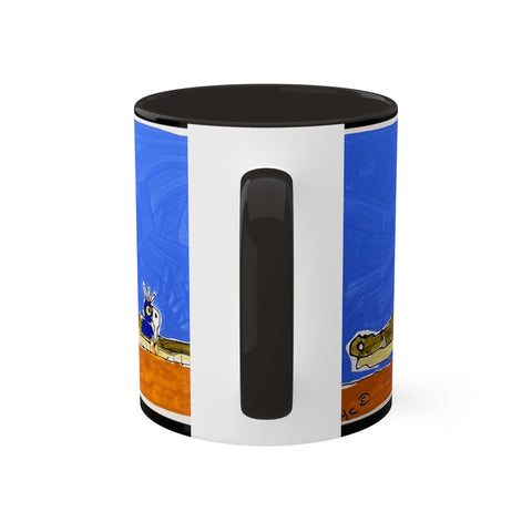 Hi Ho Petunia Mug, 11oz - Kezic Gallery