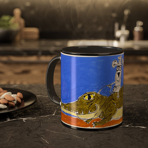 Hi Ho Petunia Mug, 11oz - Kezic Gallery