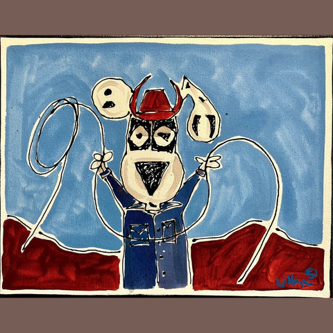 Legendary Lassoing 11x14 - Kezic Gallery