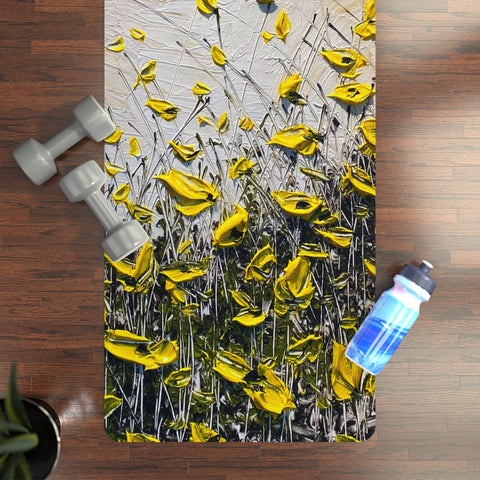 Lemon Blossom Yoga Mat - Kezic Gallery