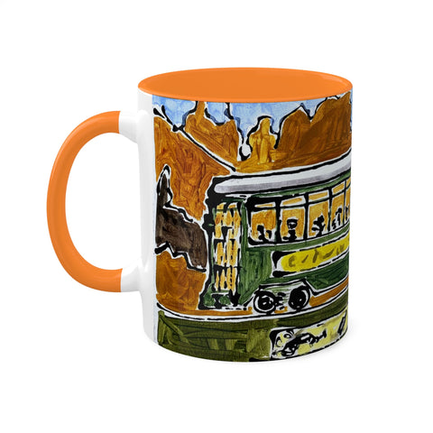 Let the Good Times Roll Mug, 11oz - Kezic Gallery
