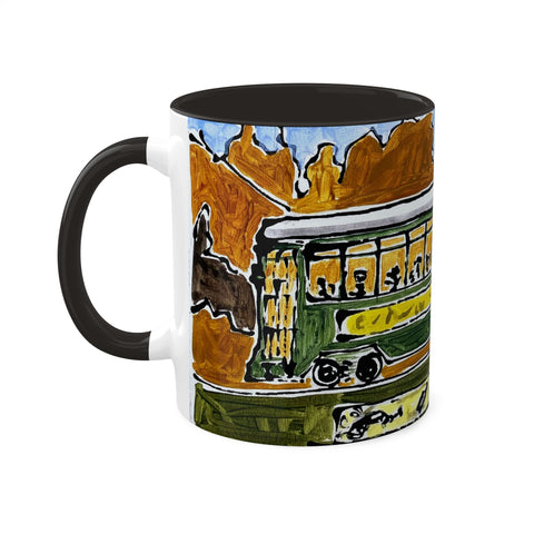 Let the Good Times Roll Mug, 11oz - Kezic Gallery