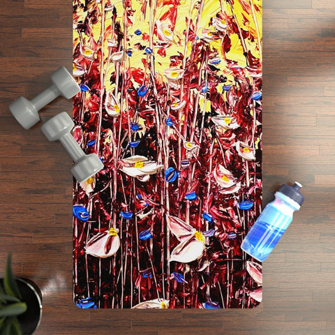 Ochre Haze Yoga Mat - Kezic Gallery