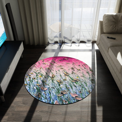 Primrose Twilight Floor Art - Kezic Gallery