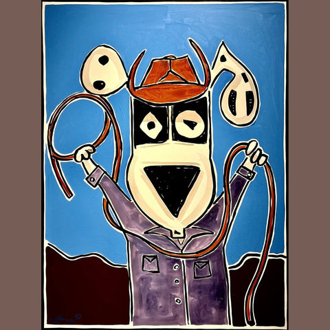 Round Em' Up 36x48 - Kezic Gallery