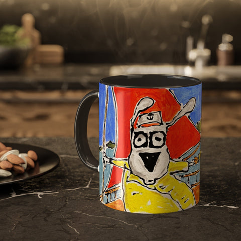 Sailing the World Mug, 11oz - Kezic Gallery