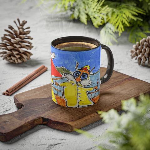 Sailing the World Mug, 11oz - Kezic Gallery