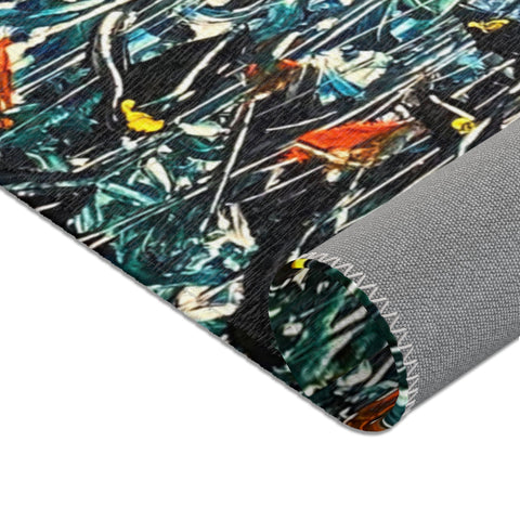 Satsuma Bloom Floor Art - Kezic Gallery