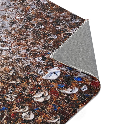 Silent Steppe Floor Art - Kezic Gallery