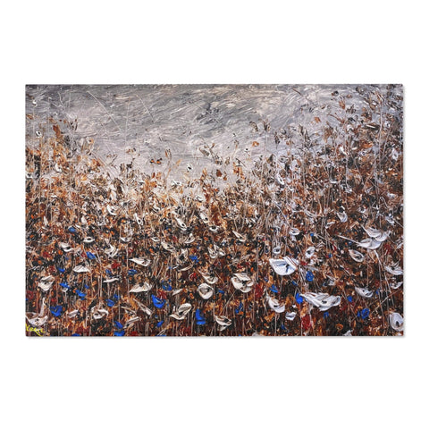 Silent Steppe Floor Art - Kezic Gallery