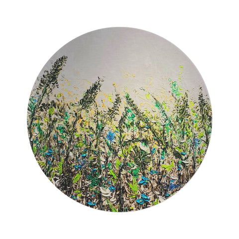 Viridian Clearing Floor Art - Kezic Gallery