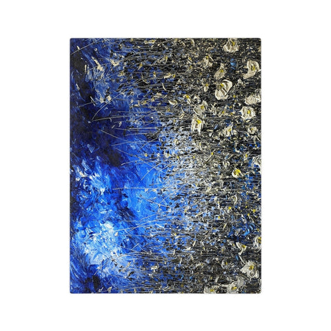 Wild Meadow Blues Blanket - Kezic Gallery